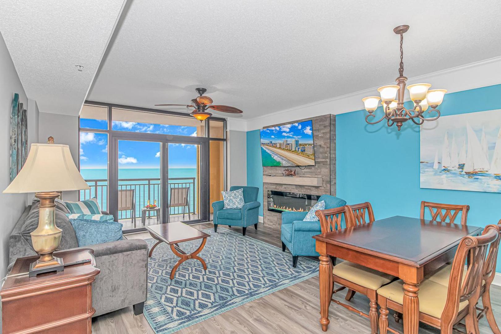 Stunning Double Balcony- Oceanfront 2 Bedroom, 2 Bath- Anderson Ocean Club 905 Myrtle Beach Eksteriør bilde