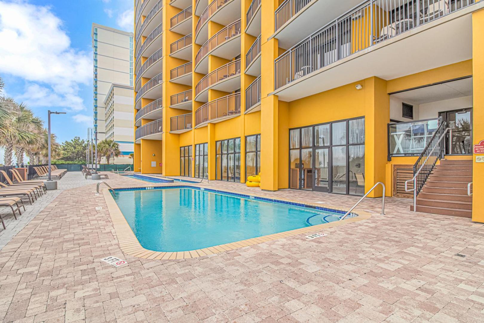 Stunning Double Balcony- Oceanfront 2 Bedroom, 2 Bath- Anderson Ocean Club 905 Myrtle Beach Eksteriør bilde