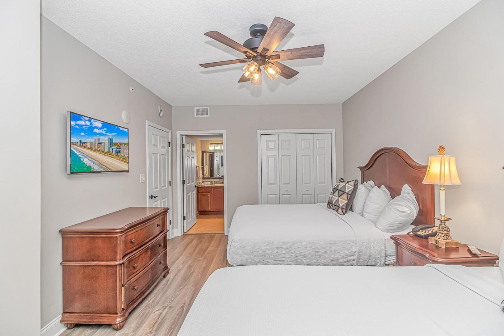 Stunning Double Balcony- Oceanfront 2 Bedroom, 2 Bath- Anderson Ocean Club 905 Myrtle Beach Eksteriør bilde