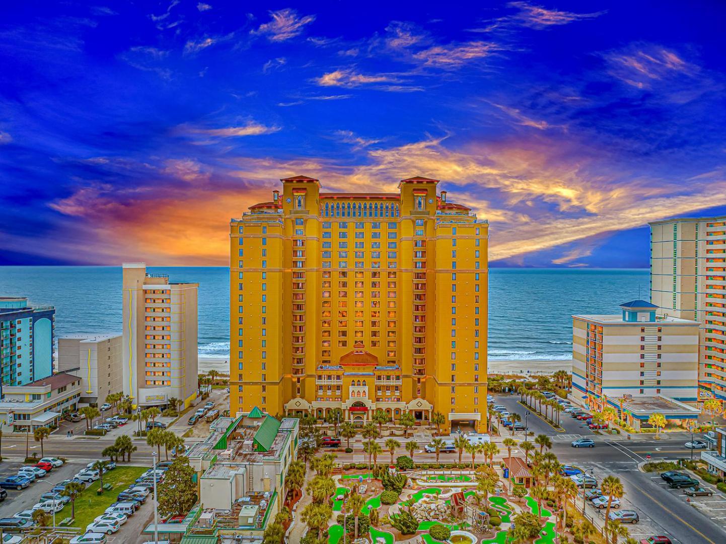 Stunning Double Balcony- Oceanfront 2 Bedroom, 2 Bath- Anderson Ocean Club 905 Myrtle Beach Eksteriør bilde