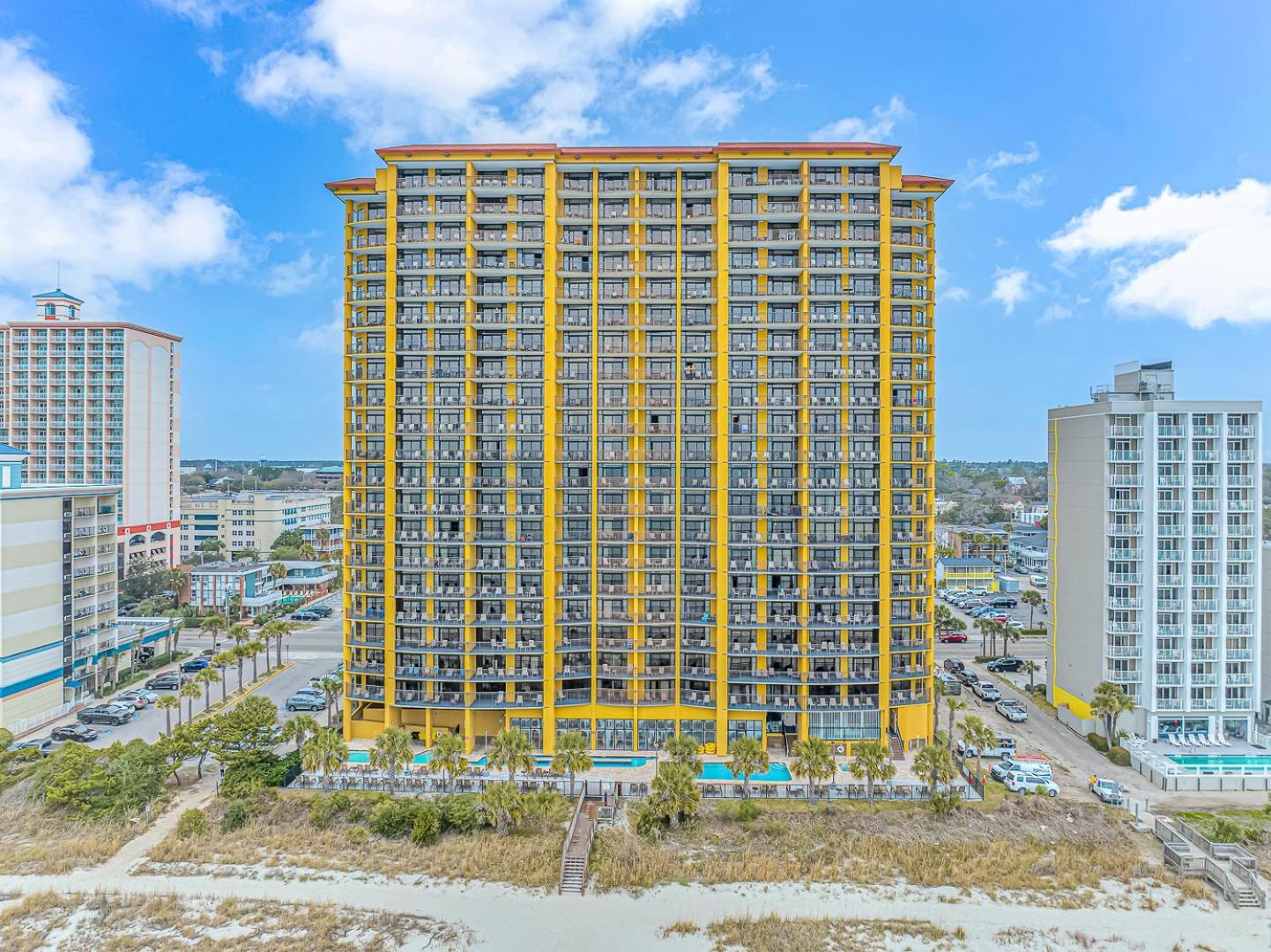 Stunning Double Balcony- Oceanfront 2 Bedroom, 2 Bath- Anderson Ocean Club 905 Myrtle Beach Eksteriør bilde